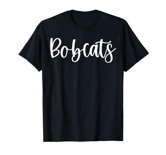 Bobcats School Spirit Team Mascot Game Night T-Shirt