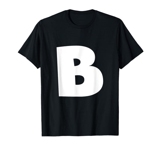 Alphabet Letter B - Upper Case B T-Shirt T-Shirt