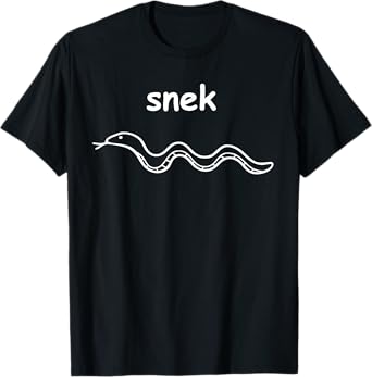 Snek - Snake Graphic T Shirt T-Shirt