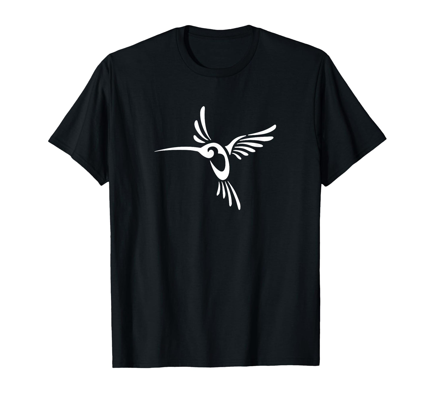 Hummingbird Graphic T-Shirt Minimalist Design Bird Lover T-Shirt