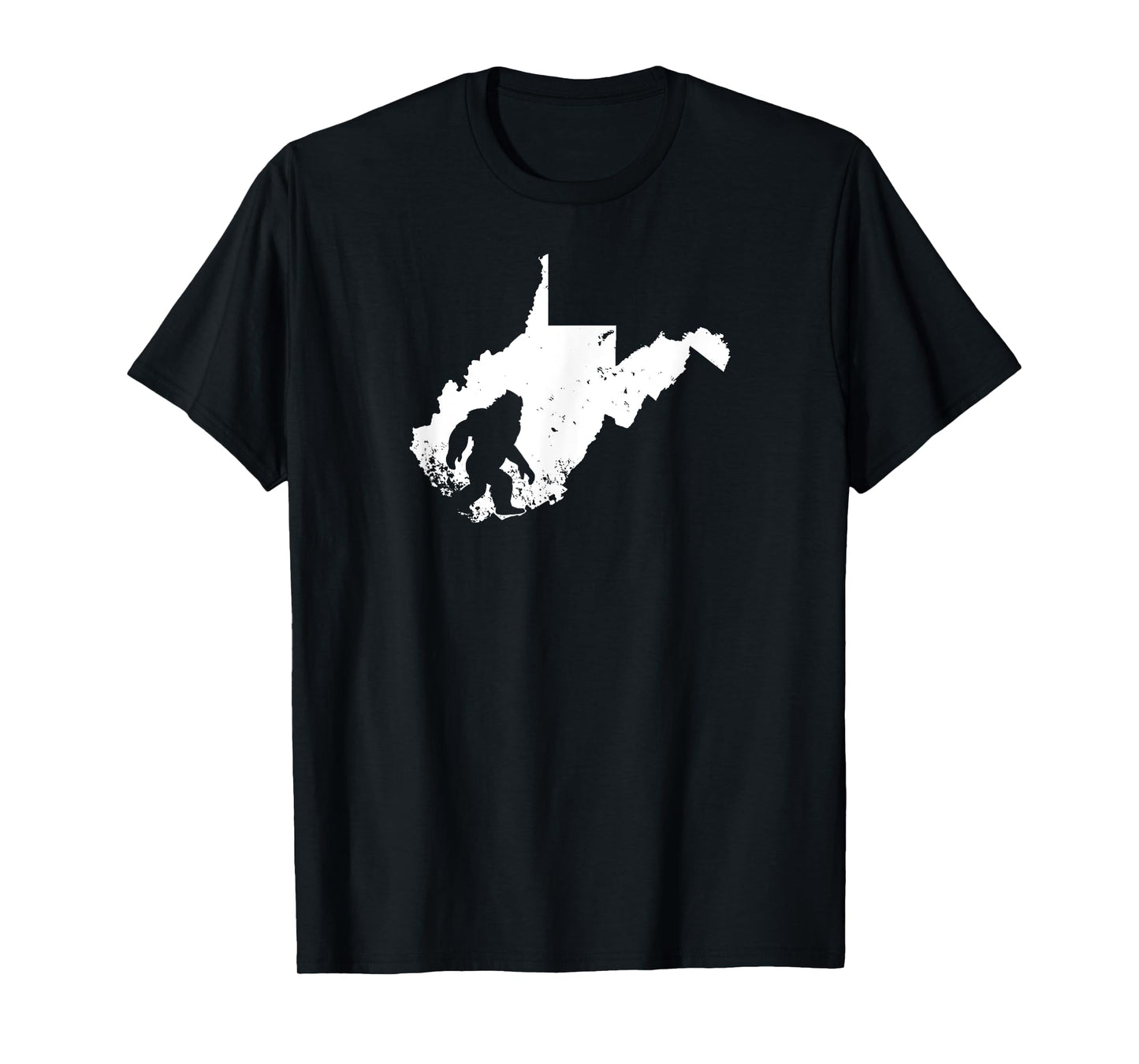 Bigfoot Sasquatch Sighted In State Of West Virginia Bigfoot T-Shirt