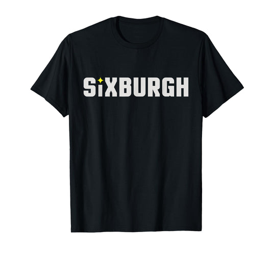 Sixburgh Pittsburgh Football T-Shirt