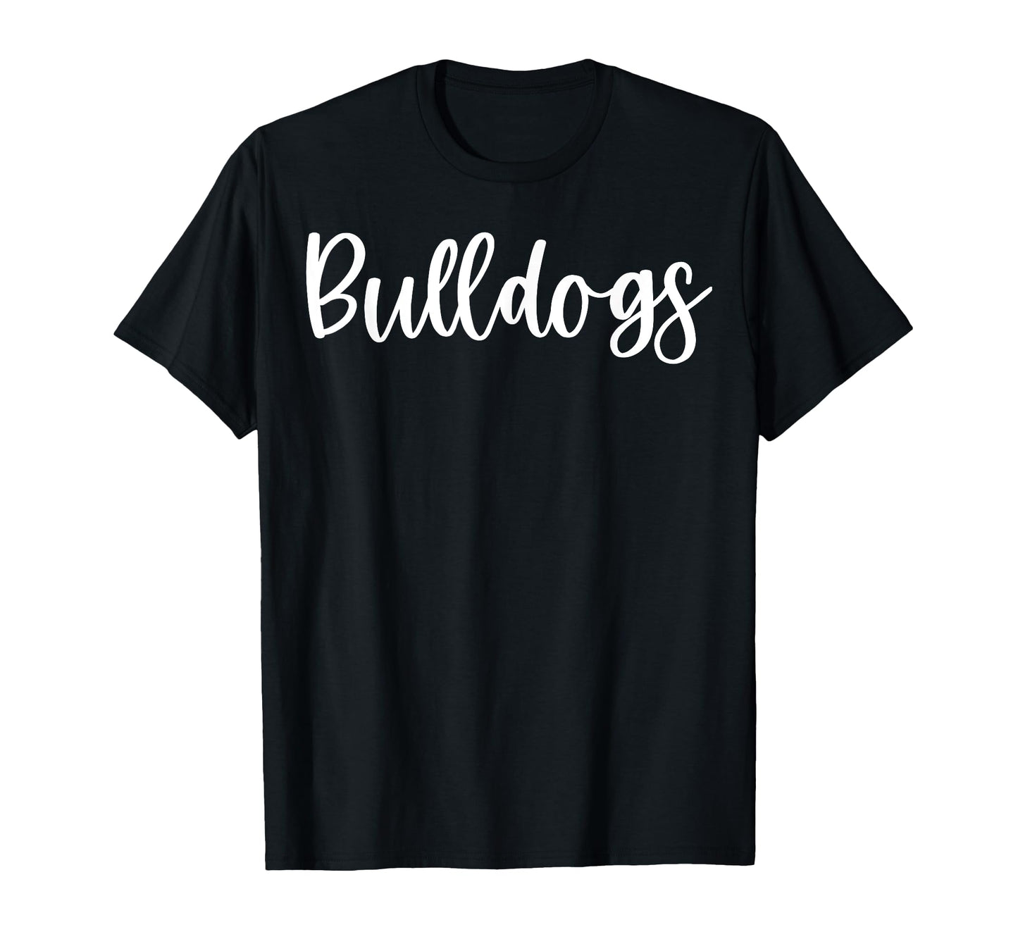 Bulldogs School Spirit Team Mascot Game Night T-Shirt