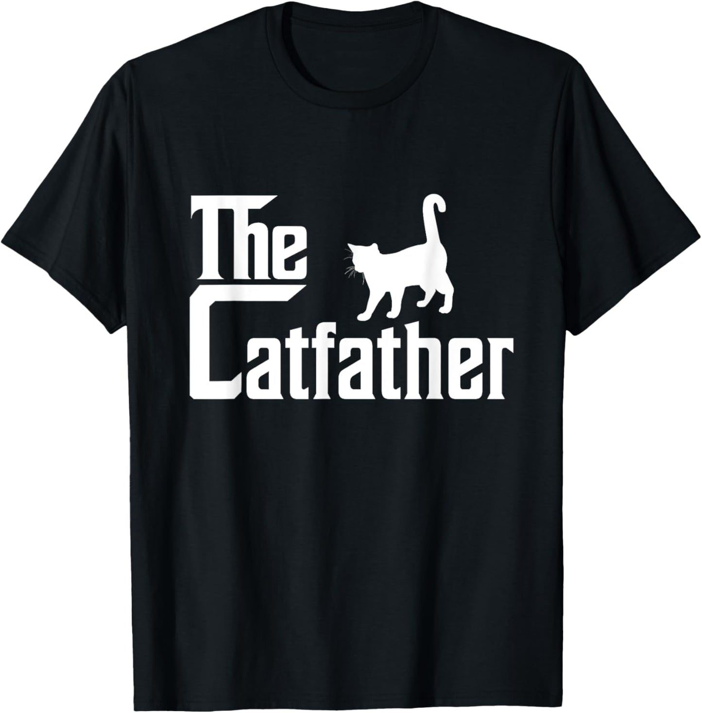 The Catfather Funny Cat Dad Lover Father's Day T-Shirt