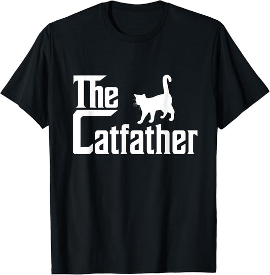 The Catfather Funny Cat Dad Lover Father's Day T-Shirt