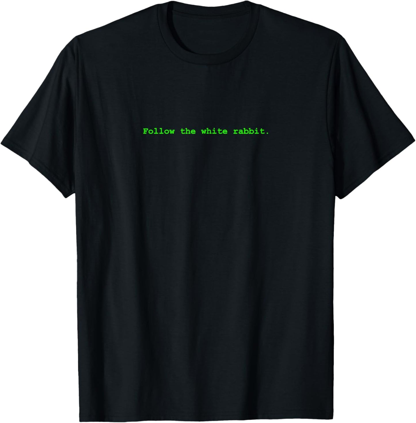 Bee Kind Tees - PC Computer - Follow the White Rabbit T-Shirt