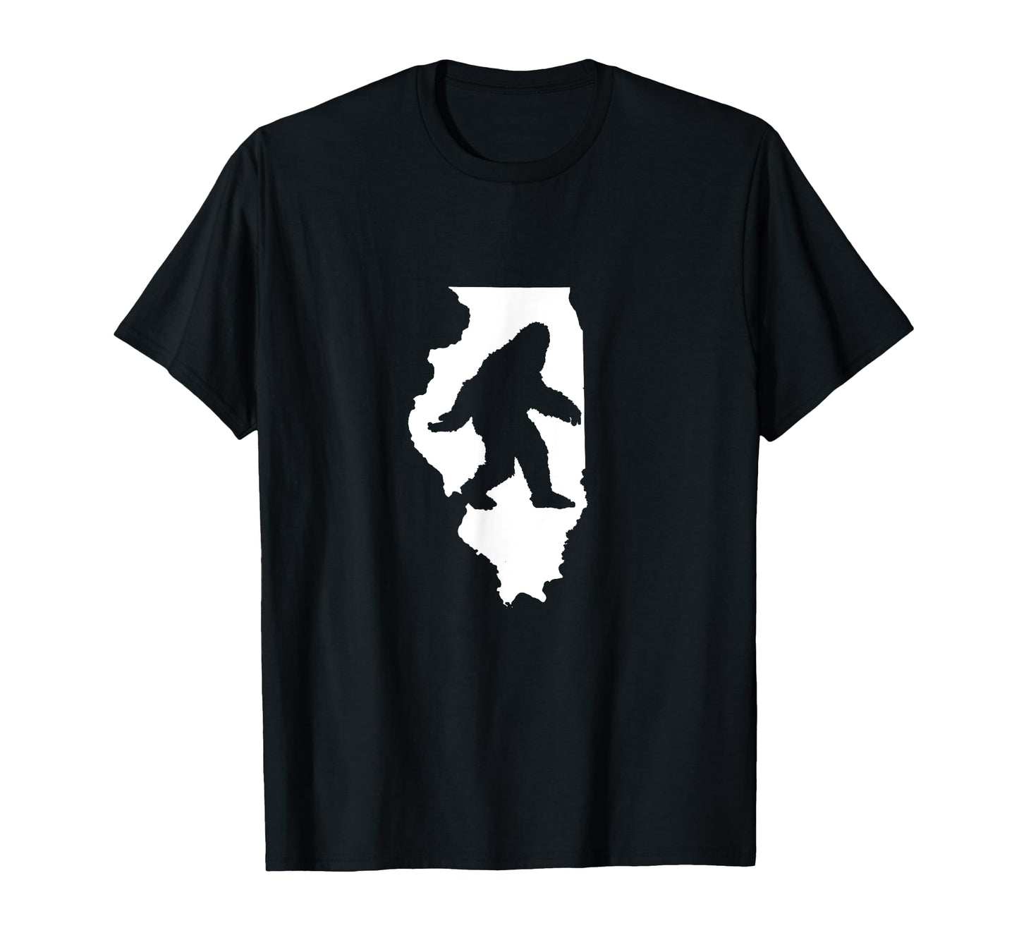 Illinois Bigfoot Sasquatch T-Shirt T-Shirt