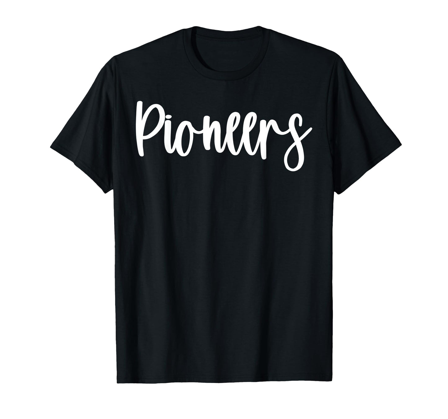 Pioneers School Spirit Team Mascot Game Night T-Shirt