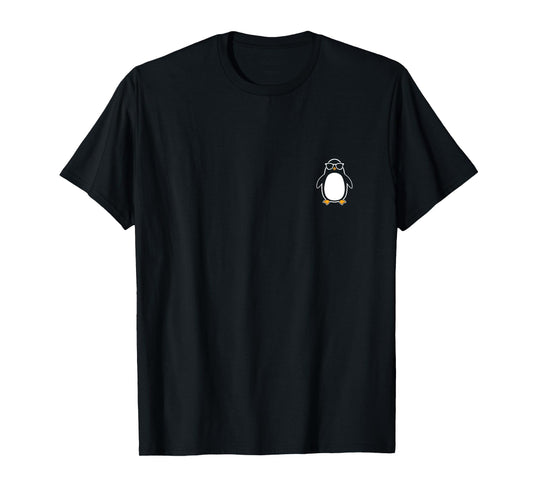 Little Penguins animal cute minimalist simple Penguin T-Shirt
