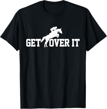 Show Jumping T-Shirt Horse Show Gift Equestrian Rider Tshirt T-Shirt