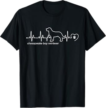 Heartbeat Chesapeake Bay Retriever T-Shirt