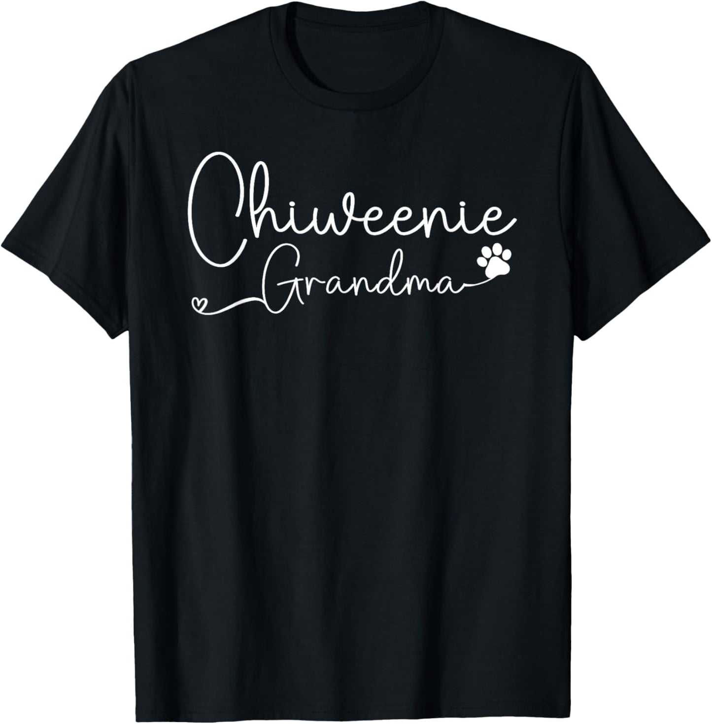 Chiweenie Grandma Design Chiweenie Dog Lovers T-Shirt