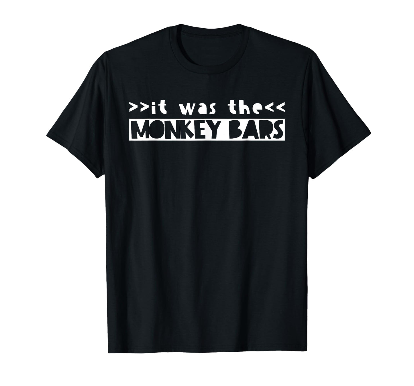 Monkey Bars Injury TShirt for Kids T-Shirt