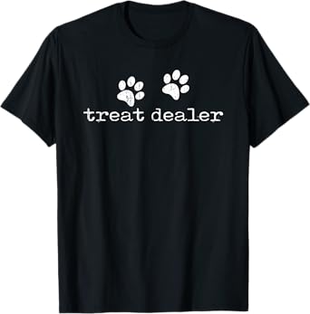 Treat Dealer Funny Dog Lover T-Shirt for Men Women Kids