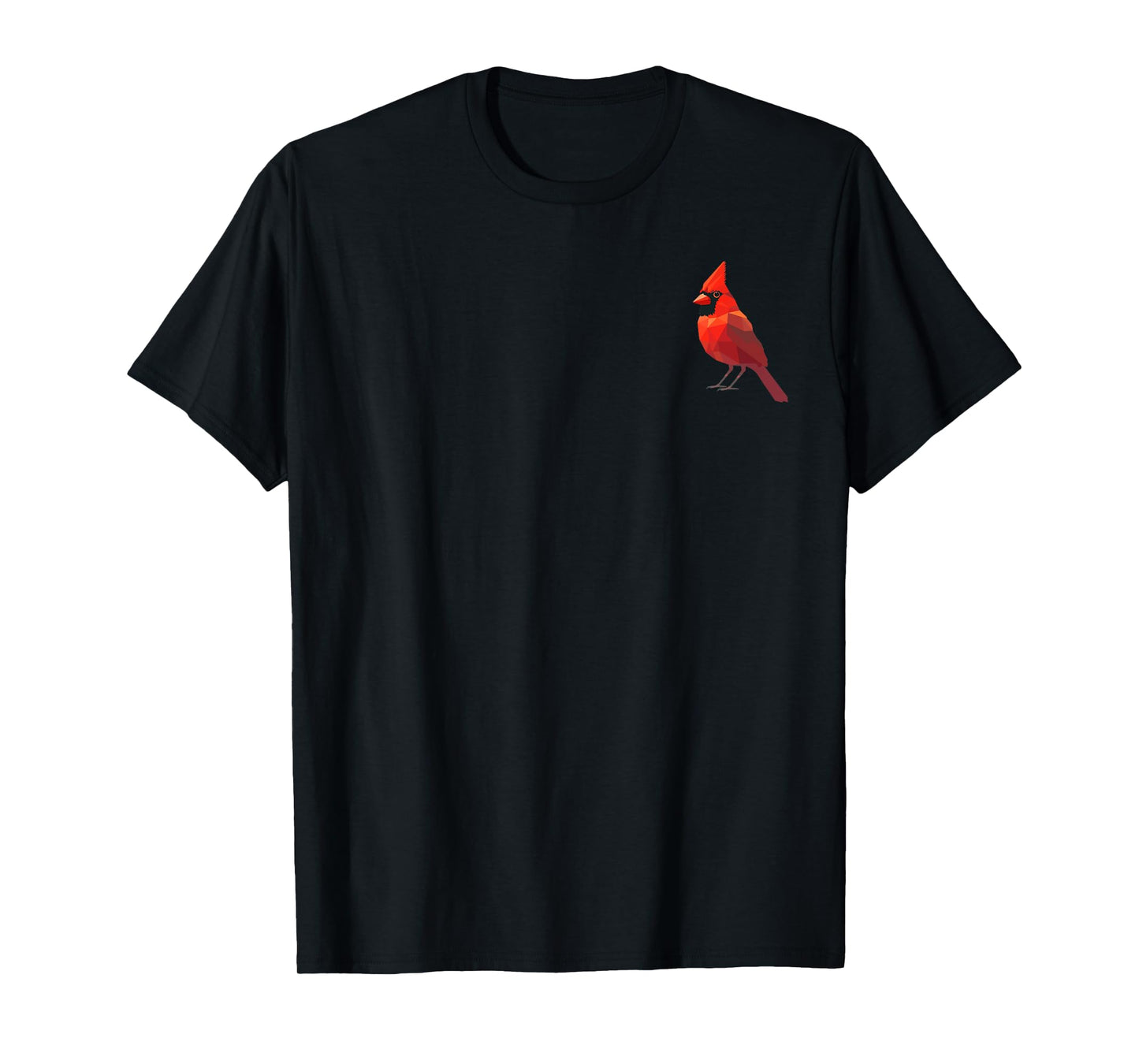 Lovely Northern Cardinal Bird Red Cardinal In Pocket T-Shirt