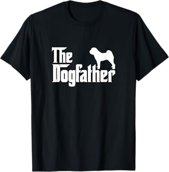 Chinese Shar-pei The DogFather T-Shirt T-Shirt