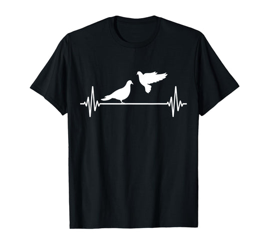 Pigeon Love Pigeons Motif Dovecote Funny T-Shirt