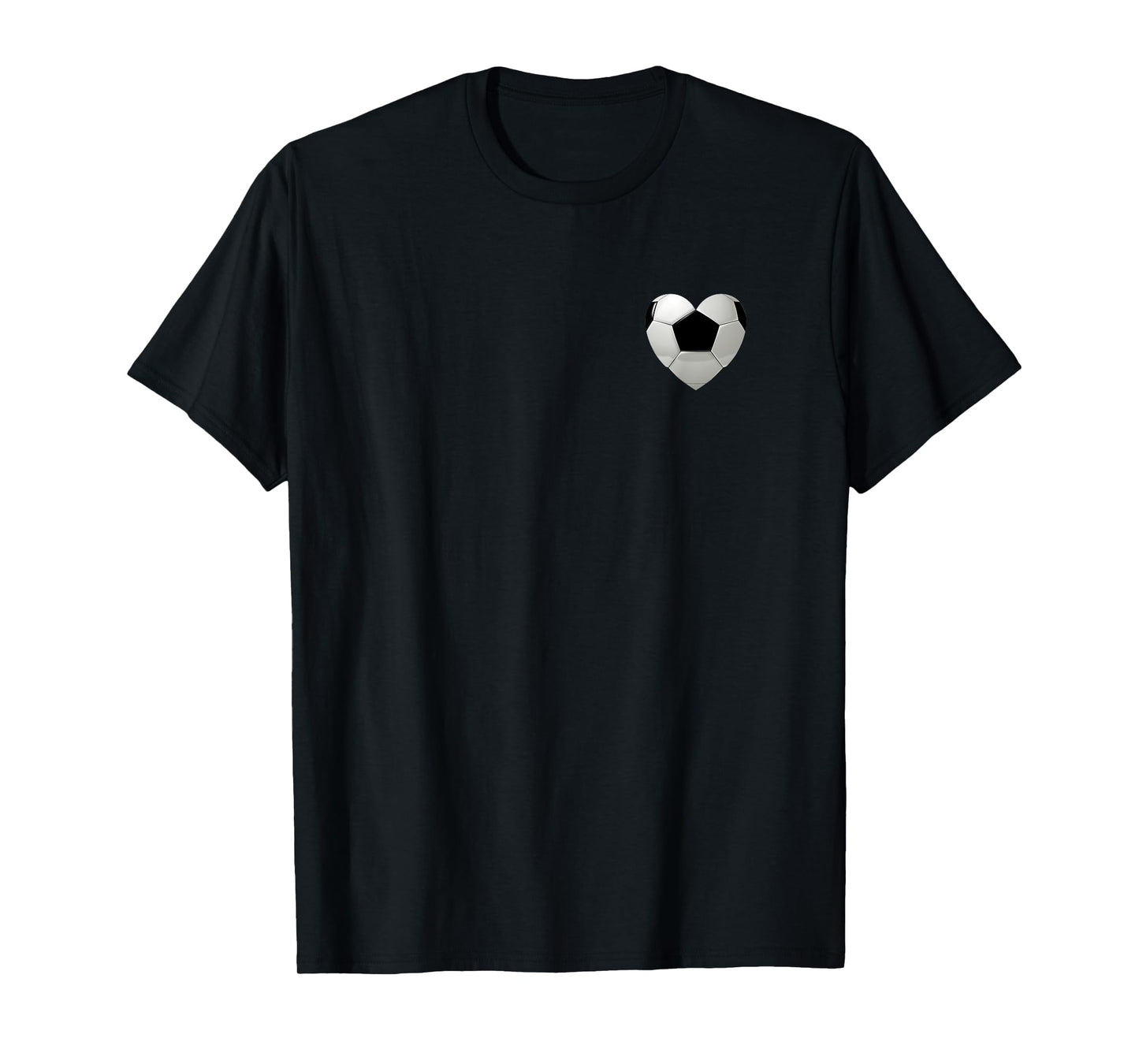 Soccer Heart, Football Heart - Funny Football Soccer Lover T-Shirt