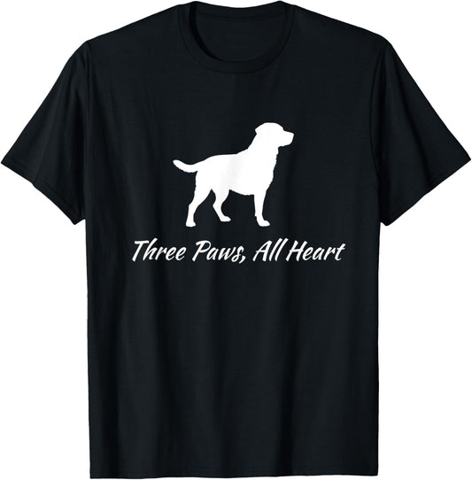 Black Unisex-Adults Dog Themed T-Shirt