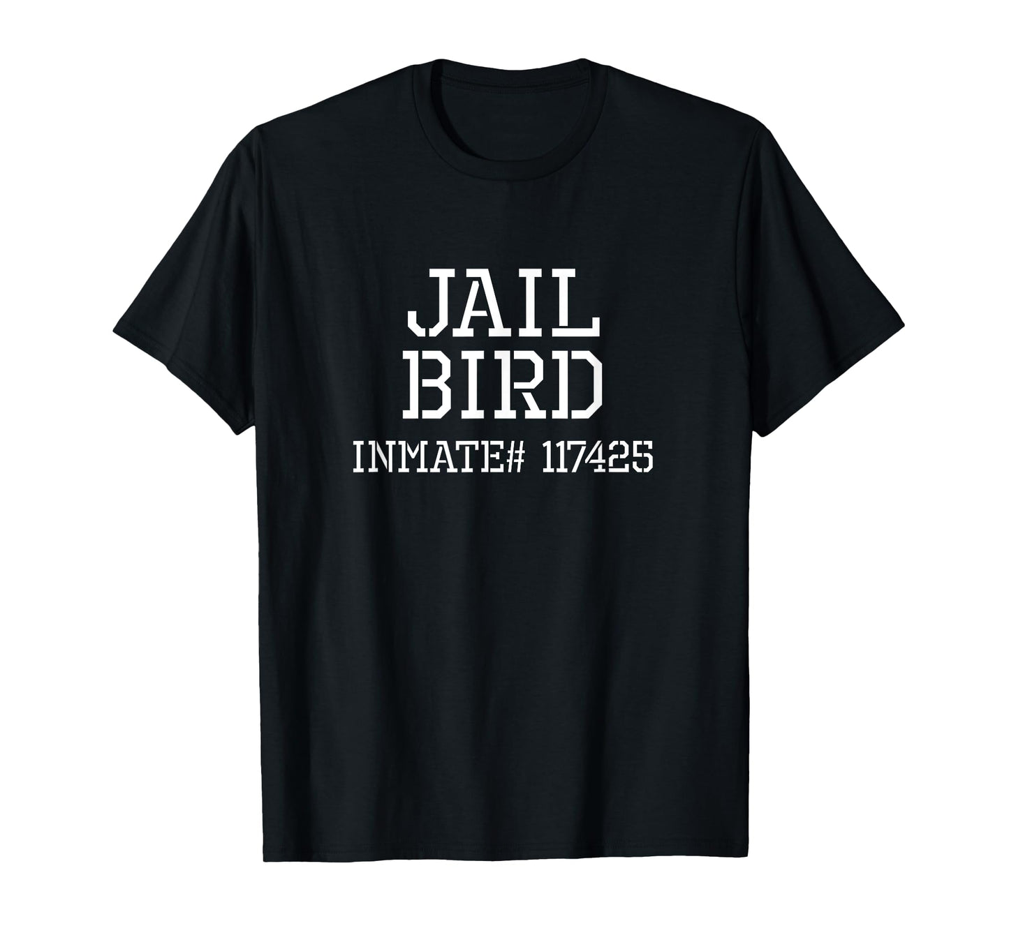 Funny Jail Bird Halloween Costume Design T-Shirt