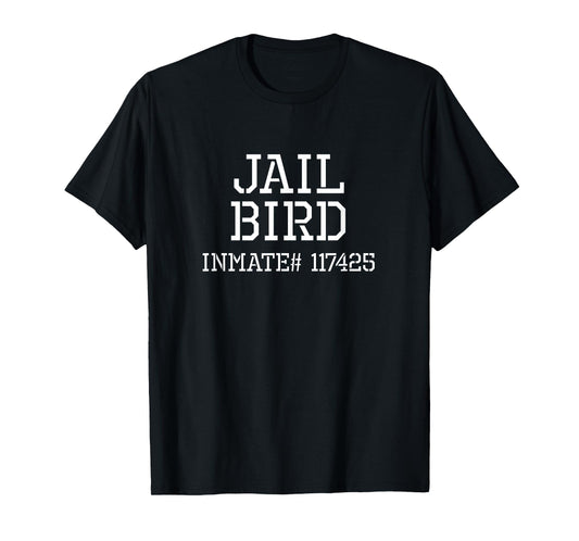 Funny Jail Bird Halloween Costume Design T-Shirt
