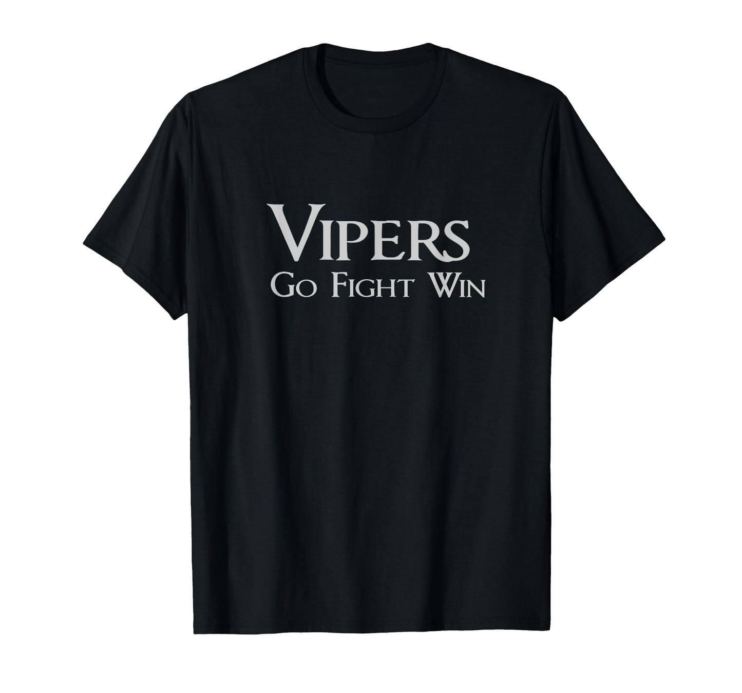 Go Vipers Football Baseball Basketball Cheer Sports Spirit T-Shirt