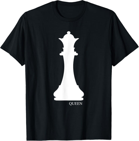 Queen Chess Piece Halloween Costume Chess Club Shirt T-Shirt