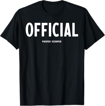 Official Pooper Scooper Pet Animal Lover Horse Parade Shirt T-Shirt
