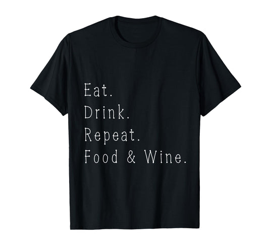 Food and Wine Festival Vacation Gift Shirt T-Shirt