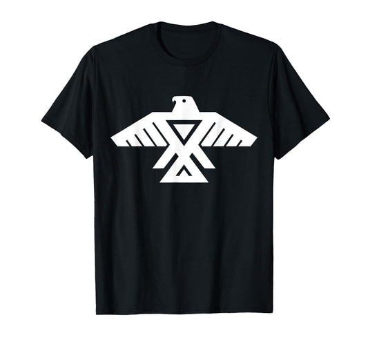 Anishinaabe Native American Thunderbird in white T-Shirt