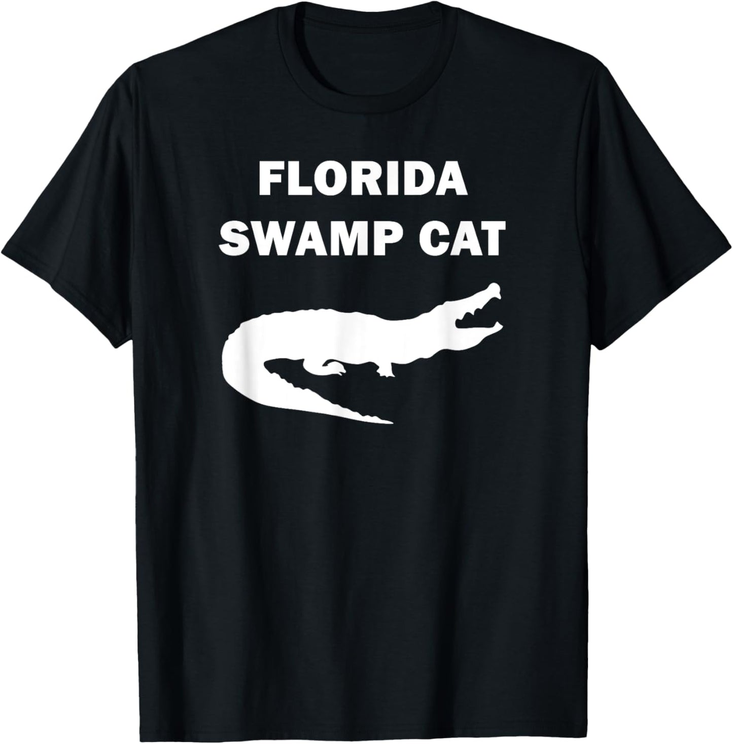 Florida Swamp Cat Funny Alligator T-Shirt T-Shirt