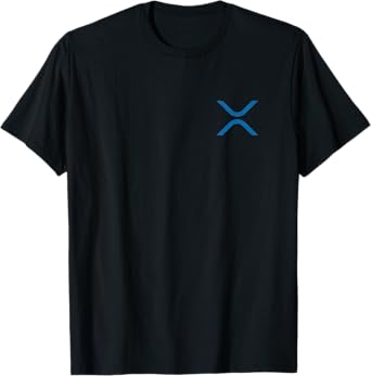XRP Crypto Vintage Retro Pocket T-Shirt
