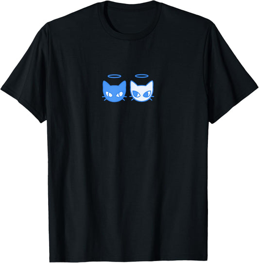 Coquette Y2K Cute Kawaii Cats with Halo T-Shirt