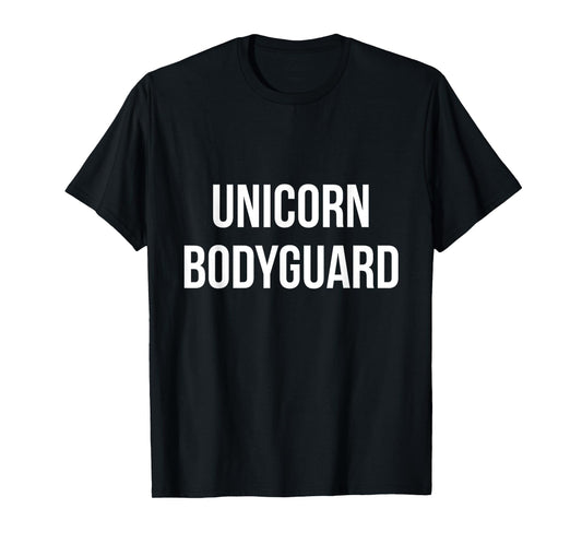 Unicorn Bodyguard Halloween costume for dad daughter