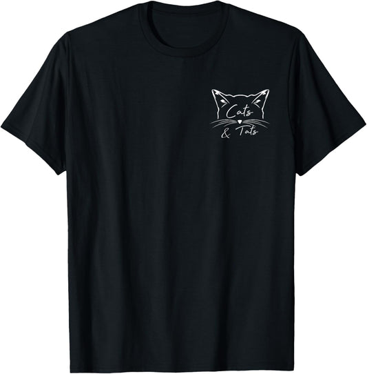 Cats And Tats Tattooing Kitty Cat Lover Inking Tattoo Gifts T-Shirt