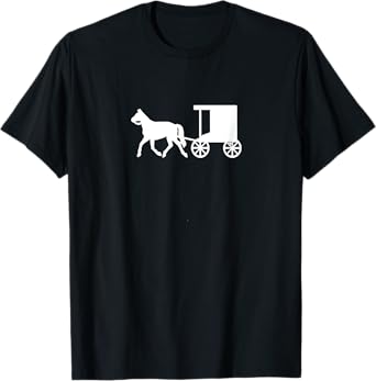 AMISH TEE SHIRT, HORSE & BUGGY T-Shirt