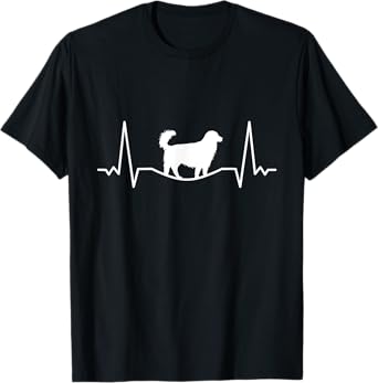 Golden Retriever heartbeat - Golden Retriever gift T-Shirt