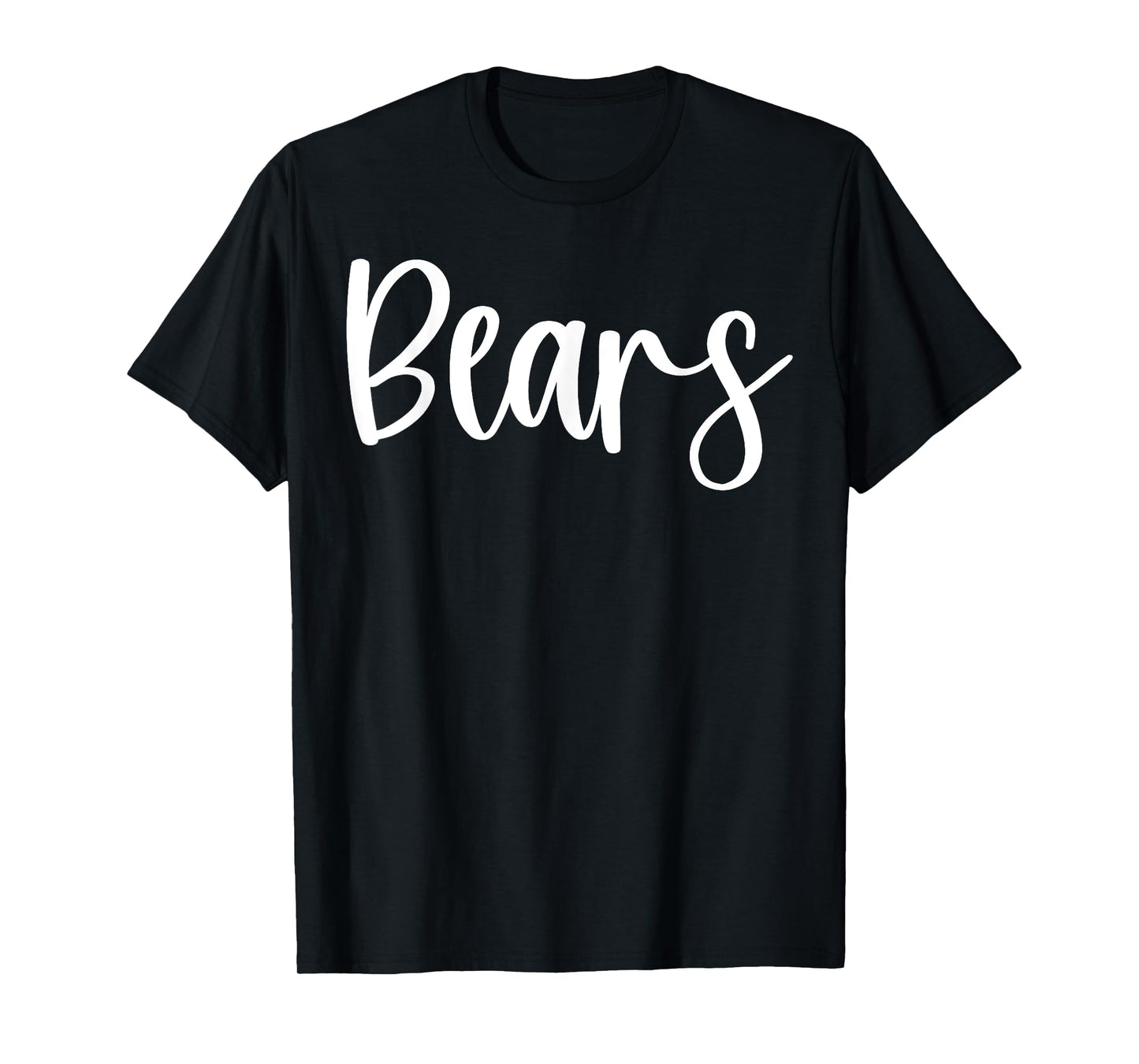 Bears School Spirit Team Mascot Game Night T-Shirt