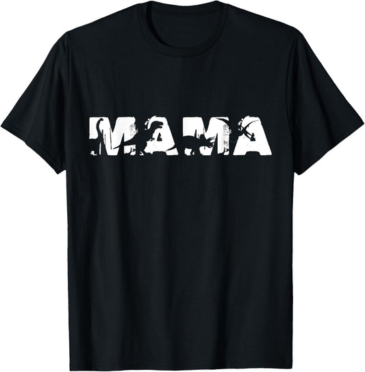 Dinosaur MAMA Funny in Mother's Day for Mamasaurus T rex T-Shirt