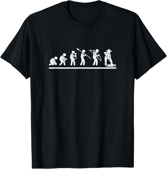 Paleontology Evolution Men Women Funny Paleontologist T-Shirt