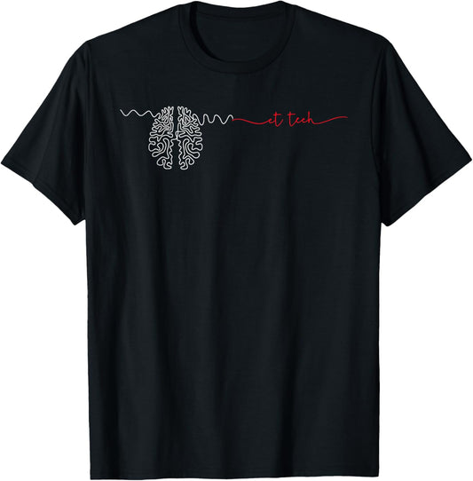 CT Technologist Minimalist Cat Scan Tech CT Technician Radio T-Shirt