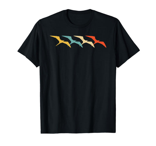 Frigatebird Vintage Retro Cormorant Lover 60s 70s Gift T-Shirt