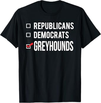Novelty Greyhound Dog Lover Shirts for Women Men