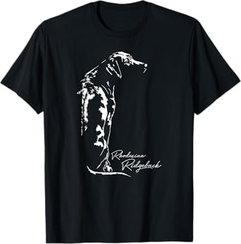 Rhodesian Ridgeback T-Shirt dog tee shirt funny gift T-Shirt for Men Women Girls Kids