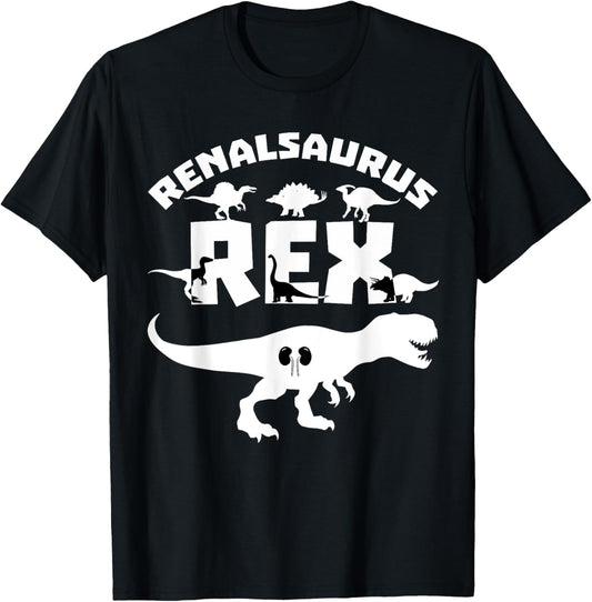 Dialysis Nurse T-Rex Nephrology Renal Nursing RN Dinosaur T-Shirt