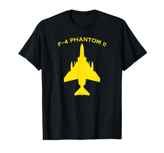F-4 Phantom II Naval Fighter Bomber Jet Interceptor Aircraft T-Shirt