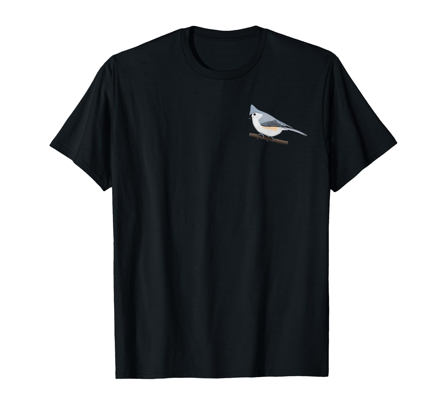 Tufted Titmouse Bird Birdlover Birdwatcher Animal Biologist T-Shirt