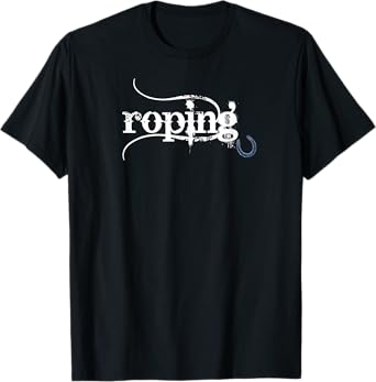 Team Roping Breakaway Roping Horseback Riding Training Retro T-Shirt