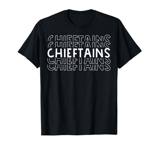 Chieftains School Sports Team Mascot Town Go College Athlete T-Shirt