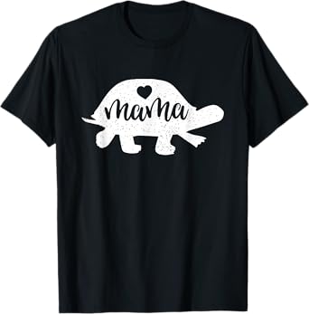 Turtle Mothers Day Shirt Mama Pet Mom Lover Gift Tee Women T-Shirt